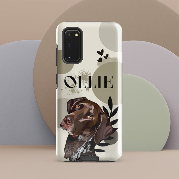 Custom Pointer  Tough case for Samsung®,  German pointer christmas gift, Pointer Tough Case for iPhone®,iPhone case gift for dog lovers