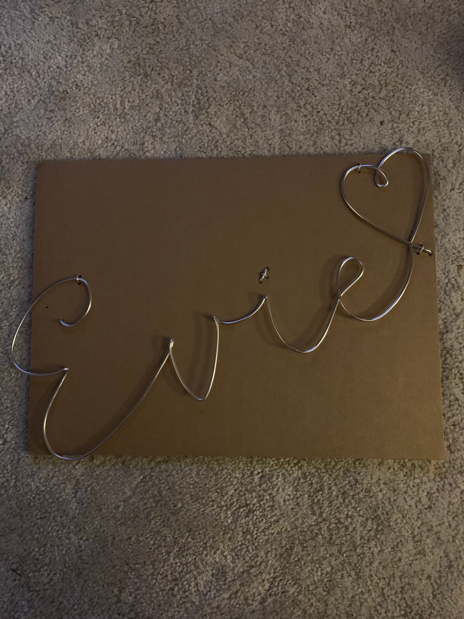 Wire Words Wall Art Custom Handmade Wire words Etsy