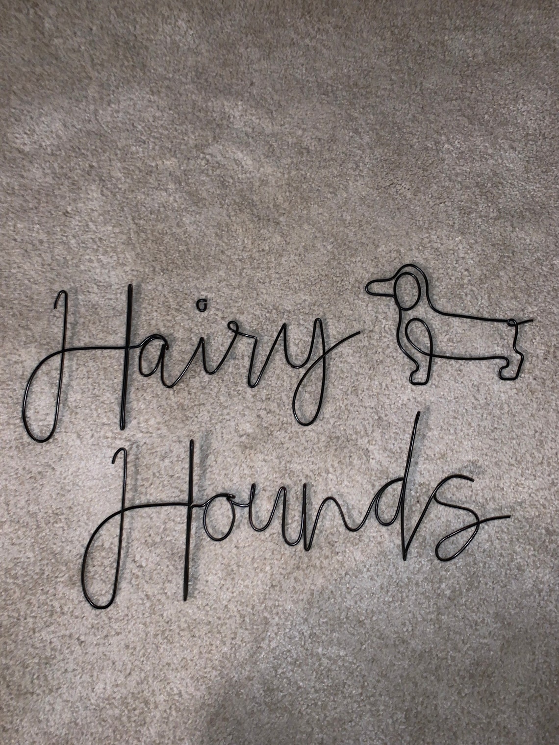 Wire Words Wall Art Custom Handmade Wire words Etsy