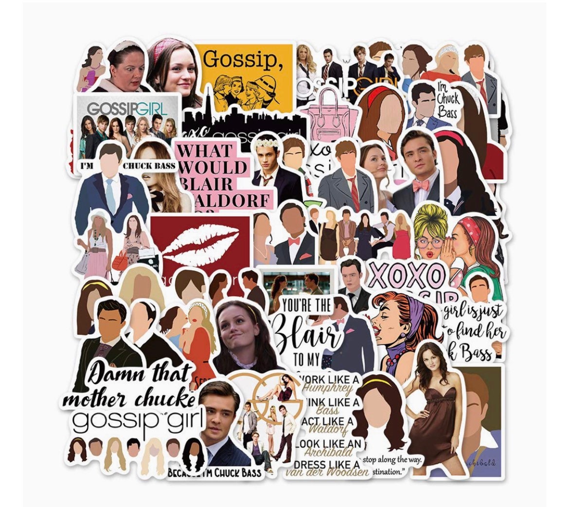 Gossip Girl Sticker Pack Gossip Girl Sticker Bundle Etsy