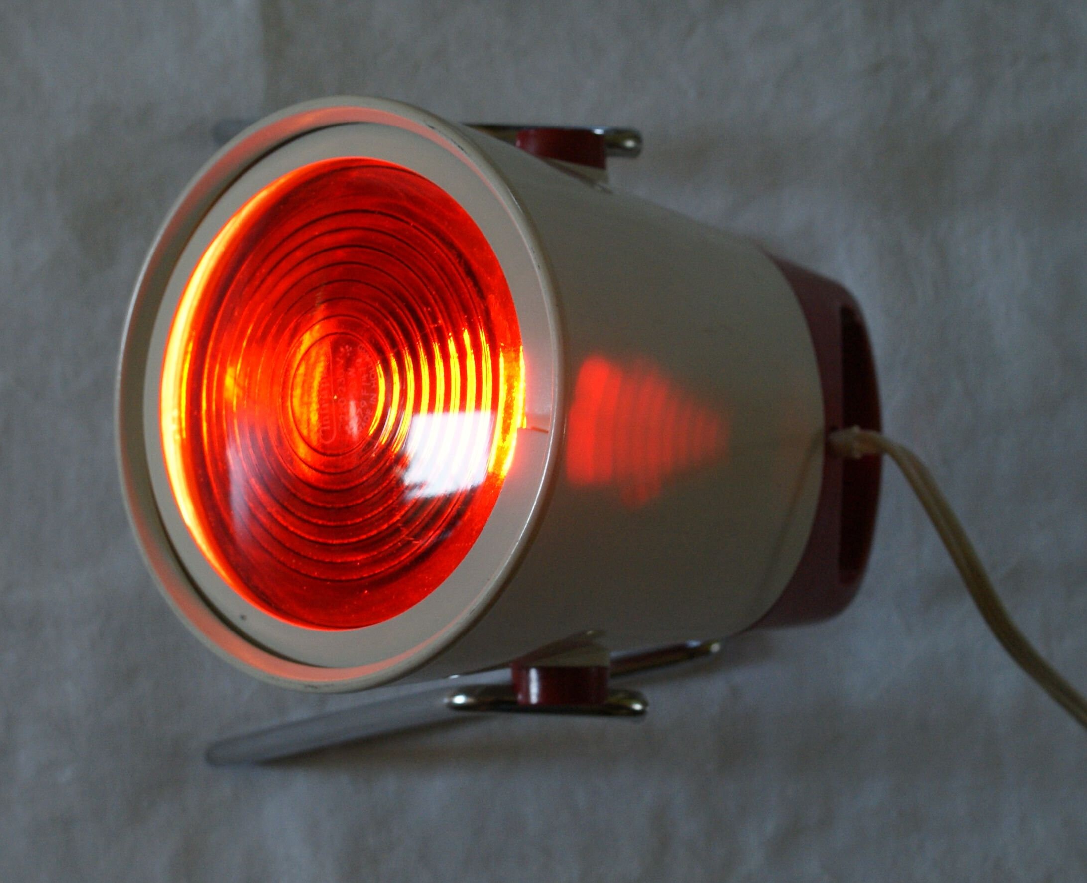 Vintage heat lamp Philips Infraphil KL7500 60/70's Etsy