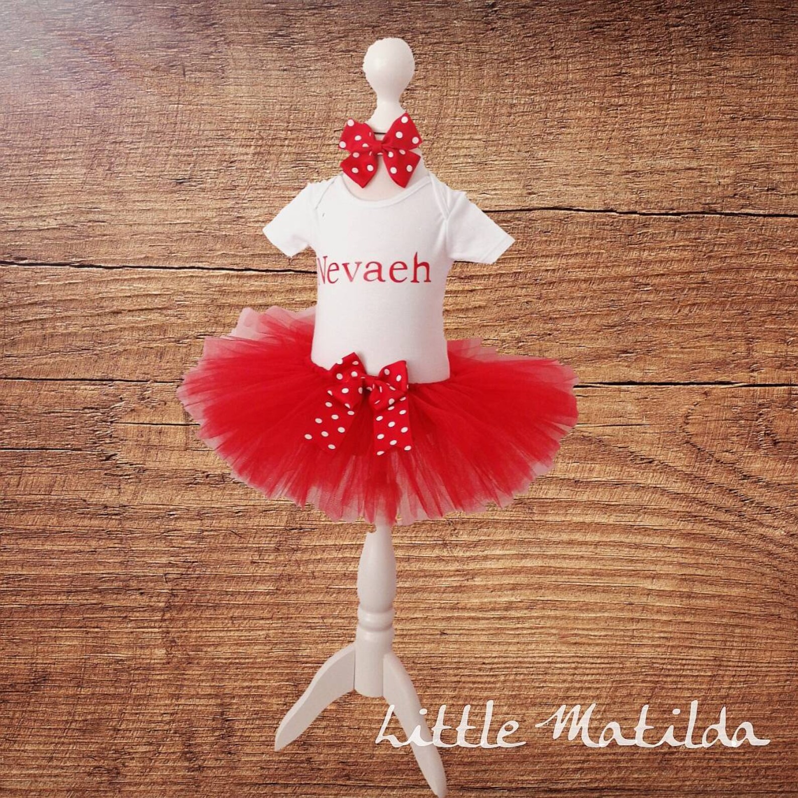 personalised birthday tutu