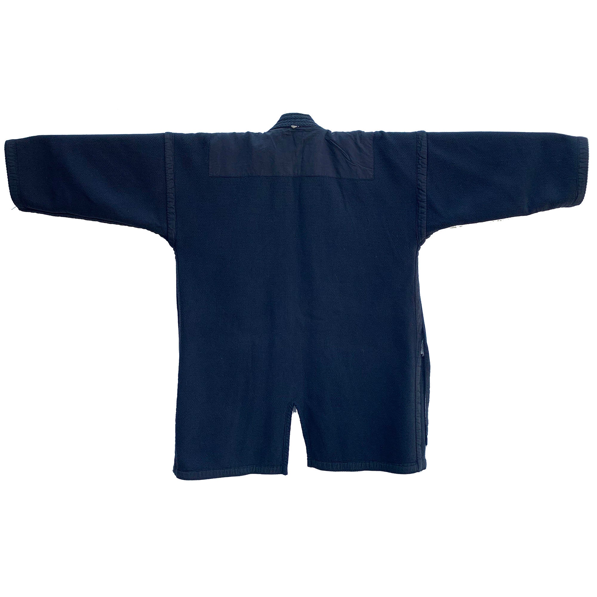 Black Overdyed Kendo Jacket With Attached Self Ties - Etsy