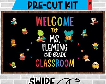 Welcome Reading Teacher Bulletin Board Kit: Back to School Classroom Decor
