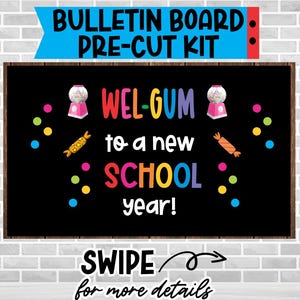 Welcome School Year Bulletin Board Kit: Classroom Door Decor