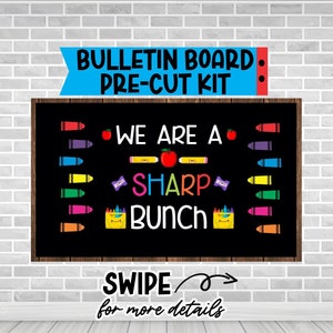 Sharp Bunch Bulletin Board Kit: Classroom Teacher Decoration