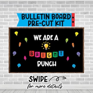 Bright Bunch Bulletin Board Kit: Back to School Classroom Decor