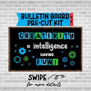Creativity Bulletin Board Kit: Classroom School Decoration