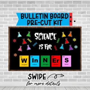 Science Winners Bulletin Board Kit: Classroom Door Decoration