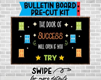 Door of Success Bulletin Board Kit: Classroom Decoration
