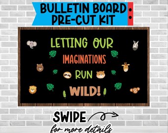 Safari Wild Animals Bulletin Board Kit: Classroom Decor