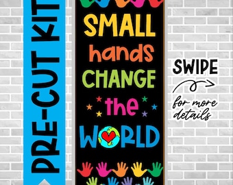 Precut School Door Decoration: Back to School Bulletin Board Letters