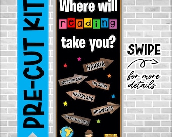 Reading Bulletin Board Kit: Classroom Decoration, Teacher Appreciation