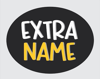 Additional Teacher Name: Appreciation Door Design Add-On