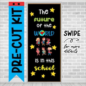 THE FUTURE Bulletin board Bulletin board Decoration Bulletin Board Kit Classroom Letters Classroom Decoration Teacher Appreciation Day Kit