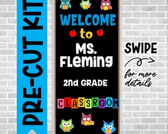 Welcome School Door Decoration Kit: Classroom Bulletin Board Letters