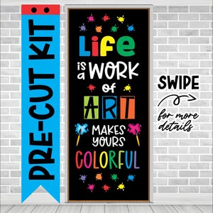 Life is Art Bulletin Board Kit: Classroom Decor