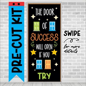 Door of Success Bulletin Board Kit: Classroom Decor
