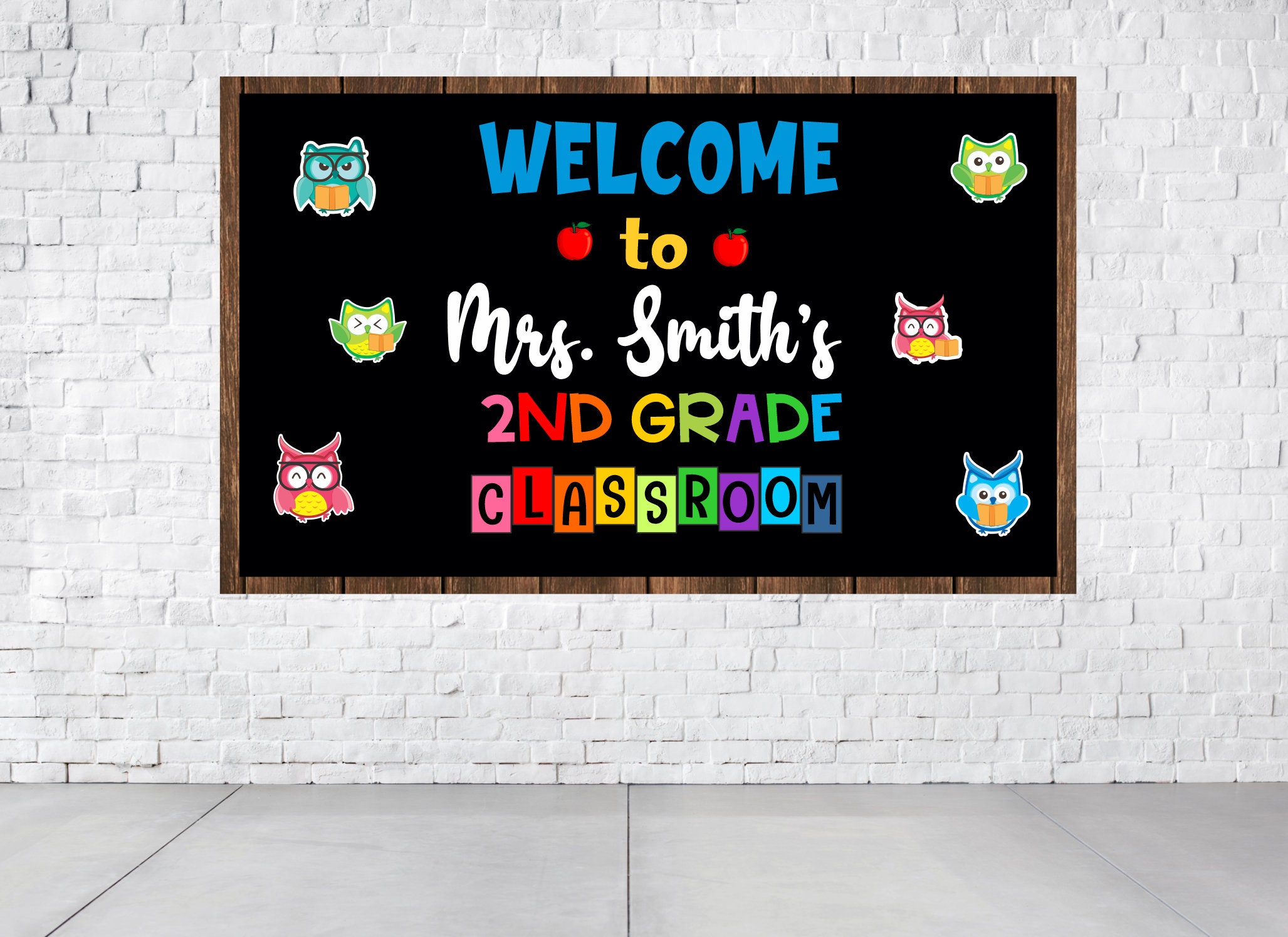 Bulletin Board Letters Classroom Decoration Teacher Etsy