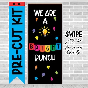 Bright Bunch Bulletin Board Kit: Back to School Door Decoration