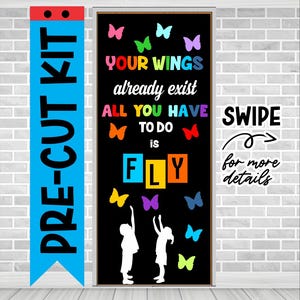 Your Wings Classroom Door Decoration Kit: Teacher Appreciation