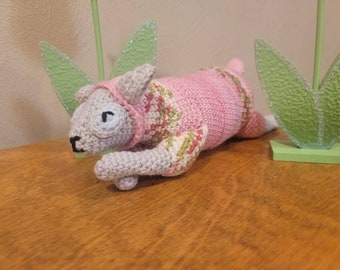 Crochet Amigurumi Spring Easter Lamb Plushie