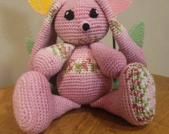 Crochet Amigurumi Spring Easter Bunny