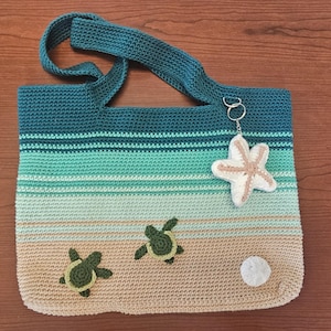 Crochet Beach Bag Tote
