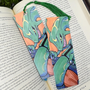 Green Legendary Dragon Mon Bookmark ~ Gaming Cool Reading Gift
