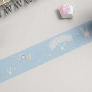Legendary Hero's Little Fairy Washi Tape ~ crystal scrapbooking journaling planner bujo gamer stationery