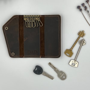 Portachiavi in pelle, portachiavi in pelle, custodia in pelle con carabine, portachiavi in pelle, portachiavi personalizzato, regalo sensuale, regalo per il Giorno dell’Indipendenza