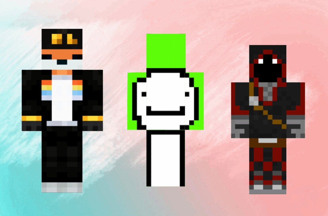 Minecraft Youtuber / Streamer Handmade Stickers Etsy