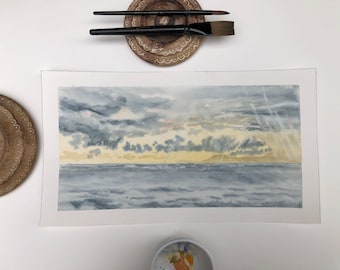 ORIGINAL watercolor painting