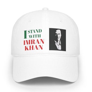 Imran Khan Cap, I stand with Imran Khan Cap, Our Only Hope Imran Khan Cap, Gift for Imran Khan Fans and Lovers, Qaidi No 804, Imran Khan Hat