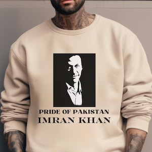 Imran Khan Shirt, Imran Khan Sweatshirt, Pride of Pakistan, Only Hope Imran Khan Hero of Pakistan True Hero Imran Khan, Unisex IK Sweatshirt