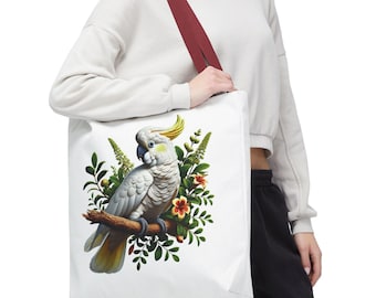 Cockatoo Tote Bag, Cockatoo Bag, Bird Lover Tote, Nature Lover Bag, Australia Day Present, Australian Tote Bag, OZ Tote bag, Gift For Aussie