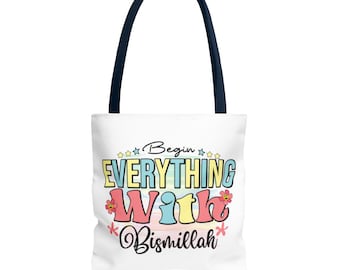 Muslim Tote Bag, Muslim Gifts, Ramadan Bag, Ramadan Tote Bag, Muslim Saying Tote, Eid Tote Bag, Eid Gift, Islamic Tote, Eid Gifts Girl Women