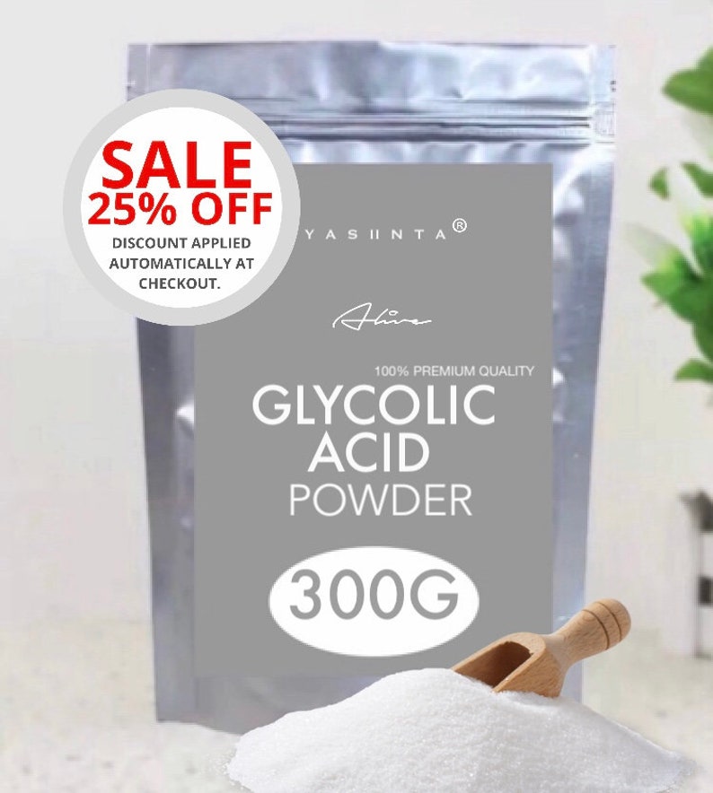GLYCOLIC ACID POWDER 100 Pure 100g to 5kg Wholesale Etsy