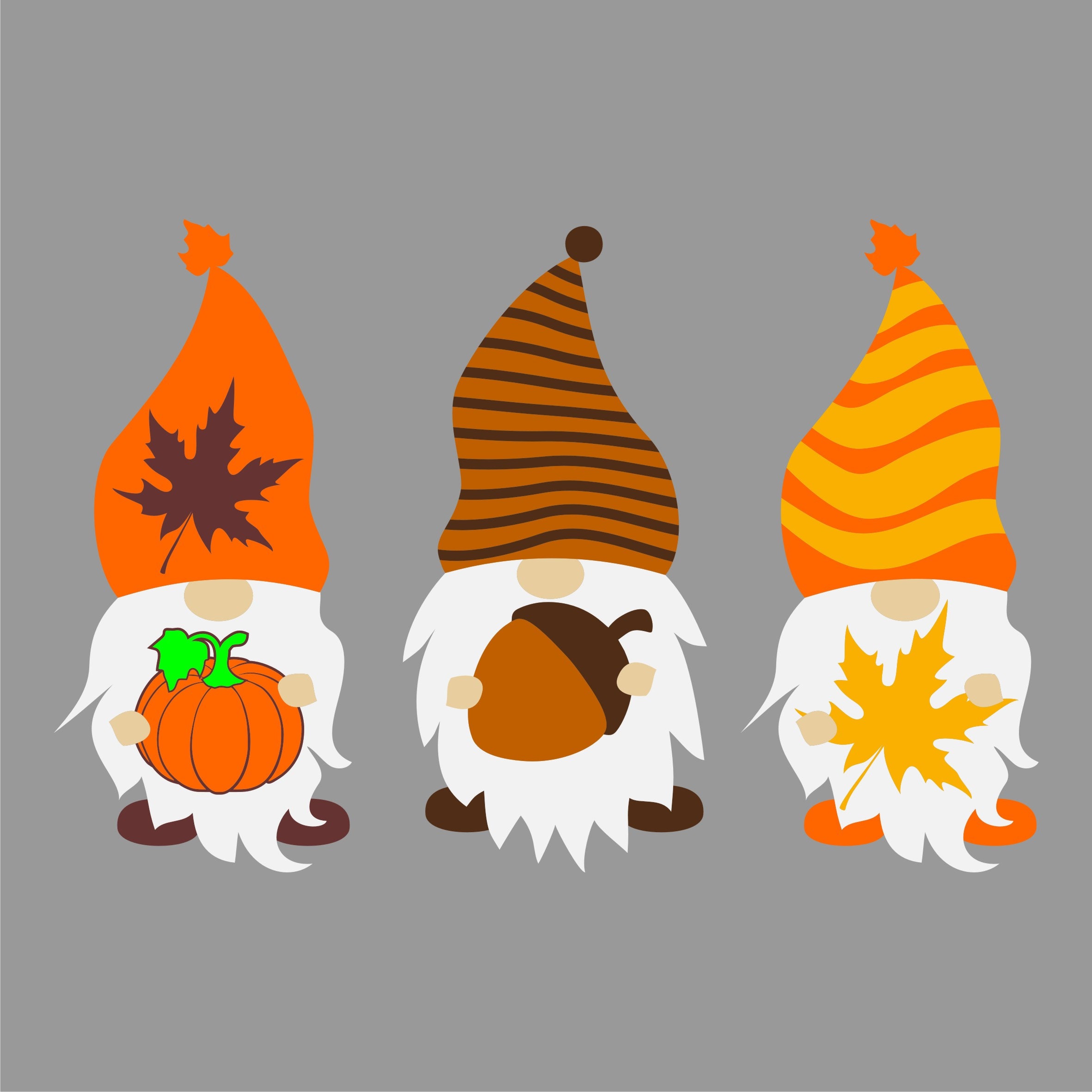 Gnomes autumn files | Etsy