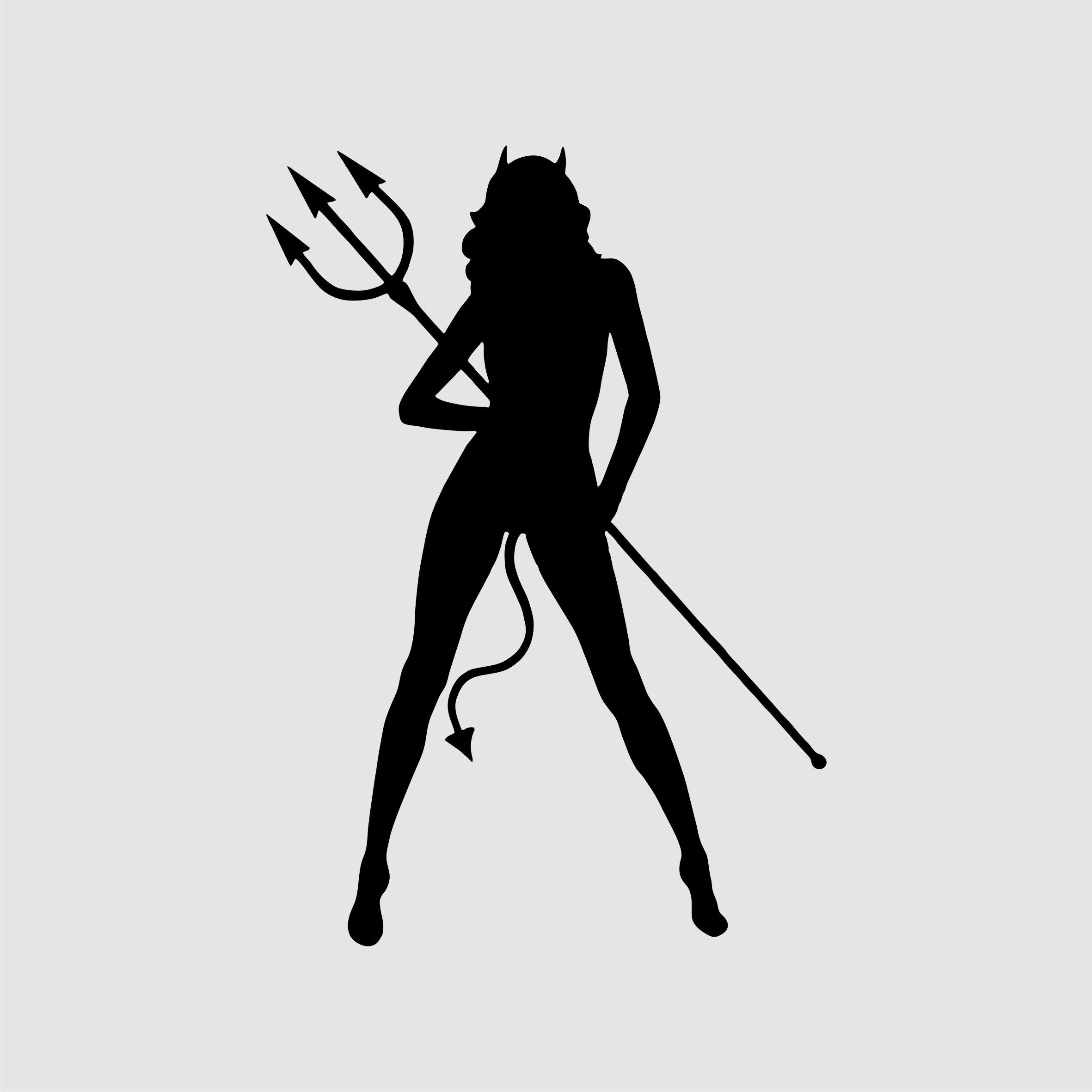 Devil Girl SVG Halloween SVG Devil SVG Shirt for Girl Etsy