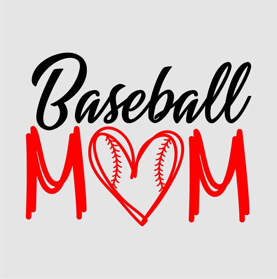 Baseball Heart SVG PNG Digital Djwnload Baseball Svg Cut - Etsy