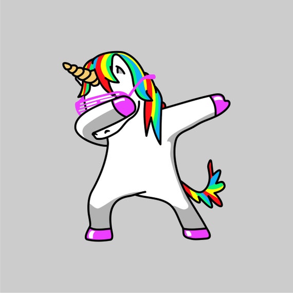 Unicorn Svg Dabbing Unicorn Svg Horse Svg Horse Clipart | Etsy