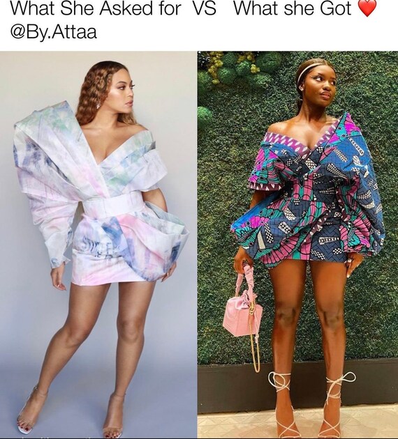 Original Cyrie Dress | Asymmetrical Ankara Dress | African Print Dress | African Gown | African Dress