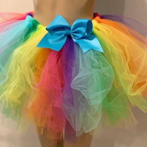 Teen and adult rainbow colors tutus