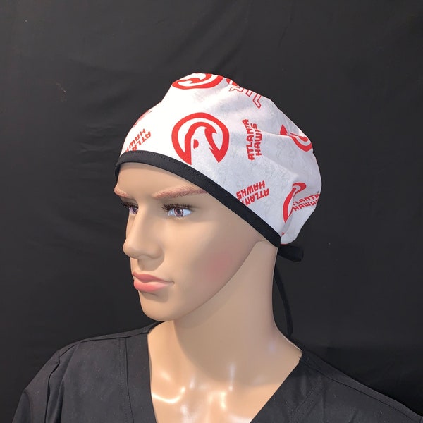 Atlanta Hawks Unisex Surgical scrub hat