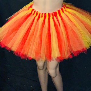 Adult and teens Kansas City team colors inspired  tutu
