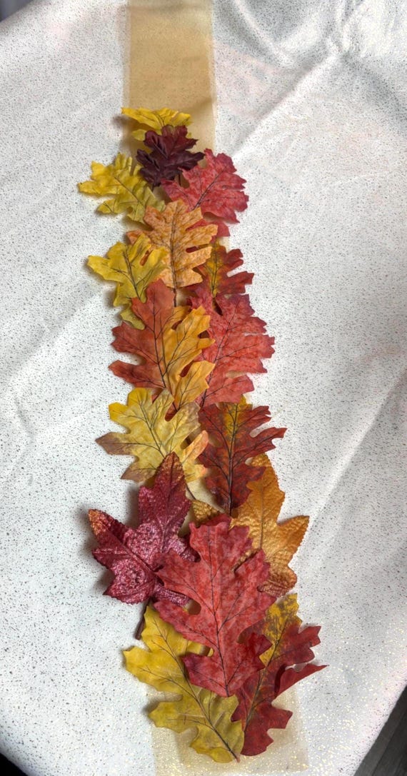 Fall leaves sash: turkey run sash fall festival attire