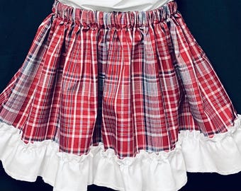 Children Jamaican bandana skirt with scarf included