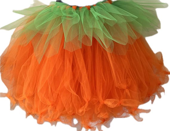 Children Pumpkin Inspired Harvest Festival tutu