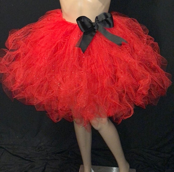 Crimson Red Extra Puffy Tutu Bridesmaid Bachelorette Wedding 50th Birthday Valentines Mothers Day Plus Sizes Prom Etsy UK